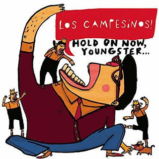 the album cover for Los Campesinos! - Hold On Now Youngster [180 Gram] [Remastered] [Download Included]