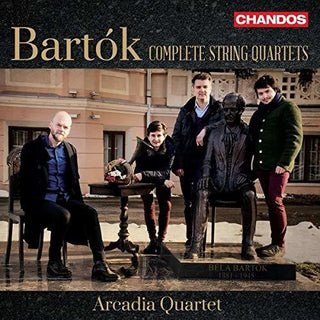 the album cover for Bartok / Arcadia String Quartet - Complete String Quartets
