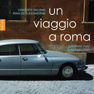 the album cover for Handel / Concerto Italiano - Un Viaggio a Roma
