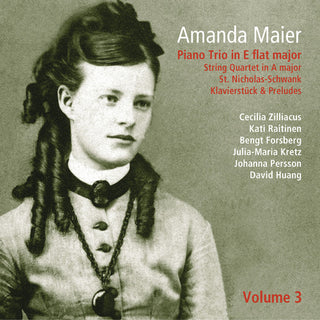 the album cover for Maier / Zilliacus / Huang - Piano Trio