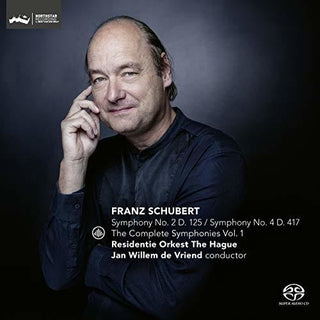 the album cover for Schubert / Residentie Orkest The Hague - Complete Symphonies 1