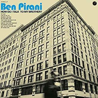 the album cover for Ben Pirani - How Do I Talk To My Brother