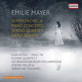 the album cover for Mayer / Kupiec / Klenke Quartett - Emilie Mayer