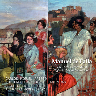 the album cover for Falla / Orchestra Of The Americas / Ordaz - Three-Cornered Hat