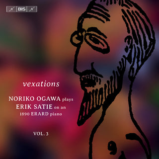the album cover for Satie / Ogawa - Noriko Ogawa Plays Satie 3