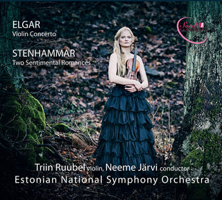the album cover for Elgar / Ruubel / Estonian National Symphony Orch - Violin Concerto