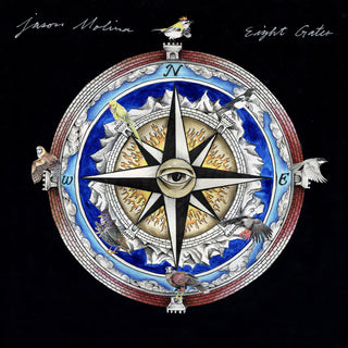 the album cover for Jason Molina - Eight Gates