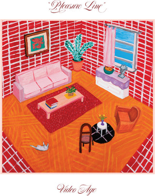 the album cover for Video Age - Pleasure Line