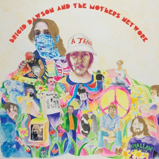 the album cover for Brigid Dawson / Mothers Network - Ballet Of Apes