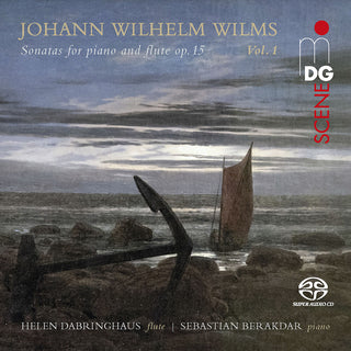 the album cover for Wilms / Dabringhaus / Berakdar - Sonatas for Piano & Flute 1