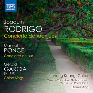 the album cover for Rodrigo / Kuang - Concierto de Aranjuez