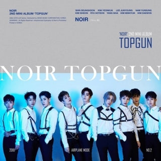 the album cover for Noir - Topgun