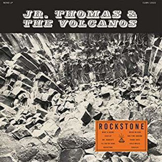 the album cover for Jr. Thomas & The Volcanos - Rockstone