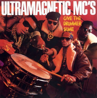 the album cover for Ultramagnetic MCs - Give The Drummer Some