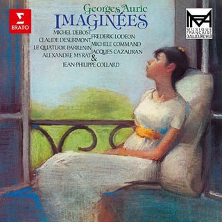 the album cover for Quatuor Parrenin / Jean Collard -Philippe - Georges Auric: Imaginees