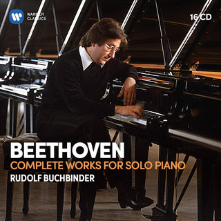 the album cover for BuchbinderRudolf - Beethoven: Complete Works for Solo Piano
