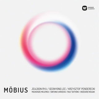 the album cover for Lee Ryu / Penderecki - Mobius [Digipak]