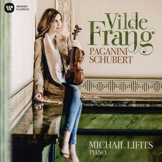 the album cover for Vilde Frang / Lifits,Michael - Paganini Schubert [Digipak]