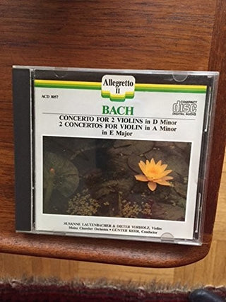 the album cover for Lautenbacher / Kehr / Mainz Chamber Orchestra - Violin Concertos