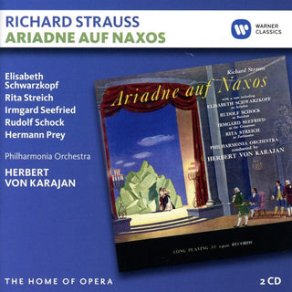 the album cover for Elisabeth Schwarzkopf / Schock,Rudolf - R. Strauss: Ariadne auf Naxos