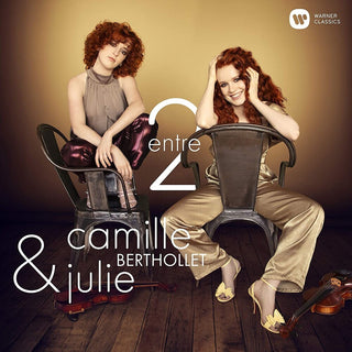 the album cover for Camille Berthollet / Berthollet,Julie - Entre 2 [Digipak]