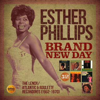 the album cover for Esther Phillips - Brand New Day: Lenox / Atlantic & Roulette Recordings 1962-1970
