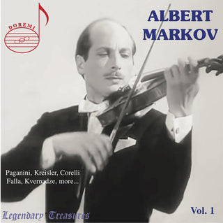 the album cover for Brahms / Markov / Moscow Radio Symphony Orchestra - Albert Markov 1