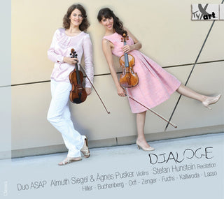 the album cover for Zenger / Duo Asap / Hunstein - Dialoge