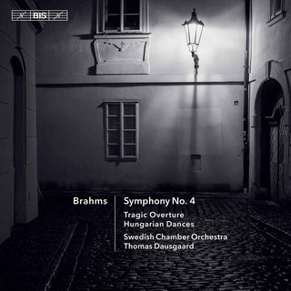 the album cover for Brahms / Swedish Chamber Orch / Dausgaard - Symphony 4
