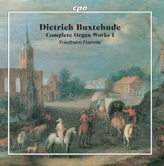 the album cover for Buxtehude / Flamme - Complete Organ Works 1