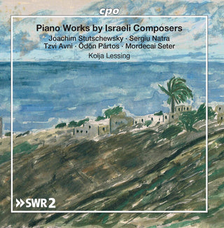 the album cover for Piano Works By Israeli Compose / Various - Piano Works By Israeli Compose