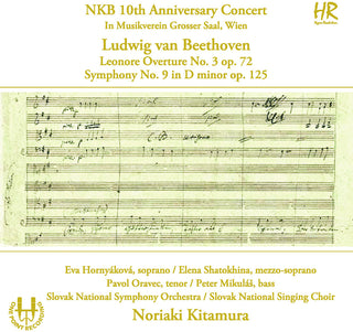 the album cover for Beethoven / Slovak National Symphony Orch / Kit - Leonore Overture 3 & 72