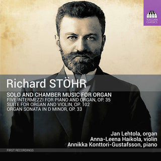 the album cover for Stohr / Lehtola / Konttori-Gustafsson - Solo & Chamber Music for Organ