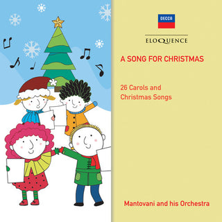 the album cover for Mantovani - Song for Christmas: 26 Carols & Christmas Songs