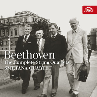 the album cover for Beethoven / Smetana Quartet - Complete String Quartets
