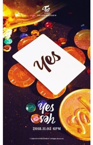 the album cover for TWICE - Yes Or Yes (Card) (Phob) (Phot) (Asia)
