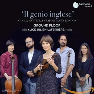 the album cover for Julien-Alice Laferriere / Ground Floor - Matteis: A Neapolitan In London