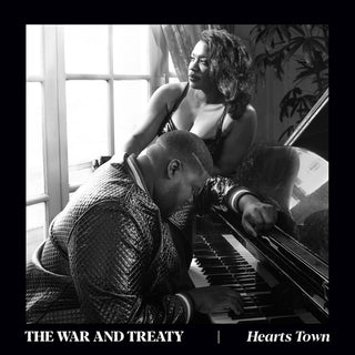 the album cover for The War and Treaty - Hearts Town