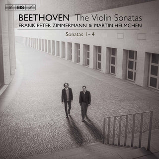 the album cover for Beethoven / Zimmermann / Helmchen - Violin Sonatas Nos 1-4