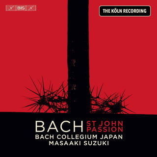 the album cover for J Bach S / Suzuki - St John Passion