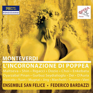 the album cover for Monteverdi - L'incoronazione Di Poppea