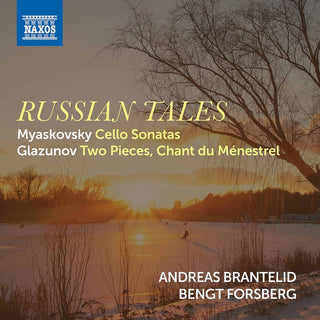 the album cover for Glazunov / Brantelid / Forsberg - Russian Tales