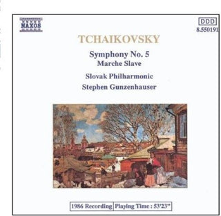 the album cover for Slovak Philharmonic Orchestra - Symphony 5