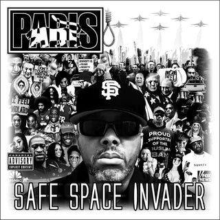 the album cover for Paris - Safe Space Invader