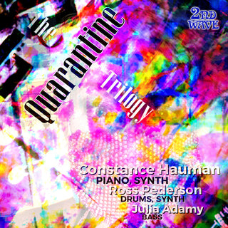 the album cover for Hauman / Pederson / Adamy - Quarantine Trilogy