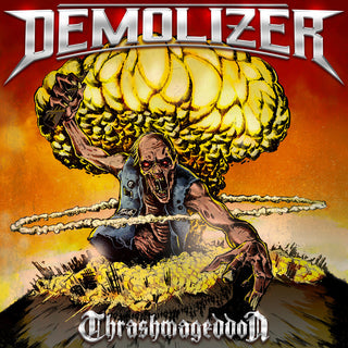 the album cover for Demolizer - Thrashmageddon