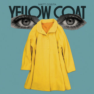 the album cover for Matt Costa - Yellow Coat