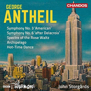 the album cover for Antheil / Bbc Philharmonic - Orchestral Works 2