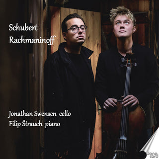 the album cover for Schubert / Swensen / Strauch - Swensen & Strauch Play Schubert & Rachmaninoff