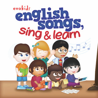the album cover for evokids - English Songs, Sing And Learn (MQA-CD)
